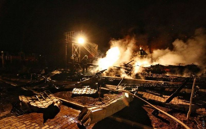 Число погибших во время пожара в одесском детском лагере увеличилось до трех 1