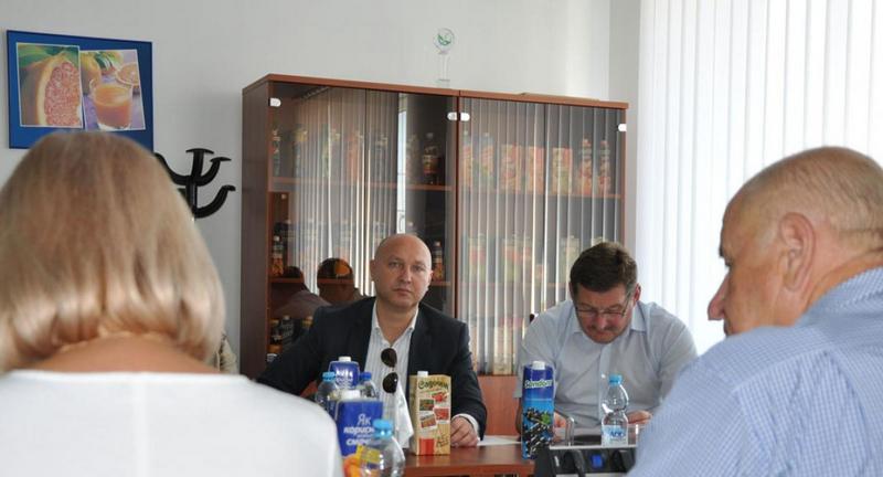 Заседание Совета РТПП Николаевской области состоялось на заводе компании "Сандора" 1