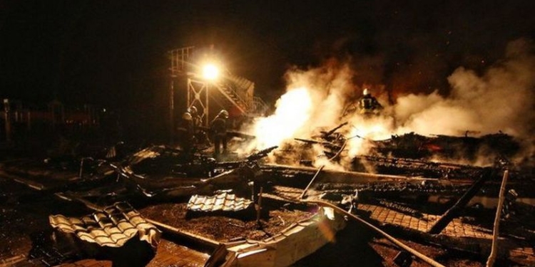 Пожар в «Виктории»: полиция рассматривает три версии причин трагедии, в том числе поджог