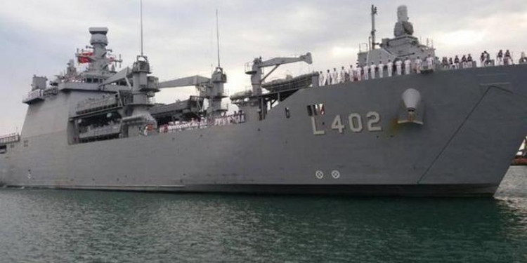 В порт Одессы зашел корабль ВМС Турции