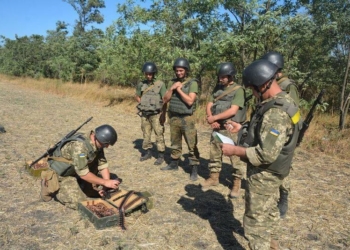На Николаевщине продолжаются военные сборы с резервистами первой очереди