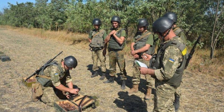 На Николаевщине продолжаются военные сборы с резервистами первой очереди