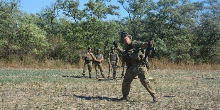 На Николаевщине продолжаются военные сборы с резервистами первой очереди