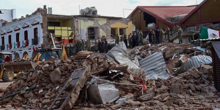 Количество жертв землетрясения в Мексике увеличилось до 58 человек