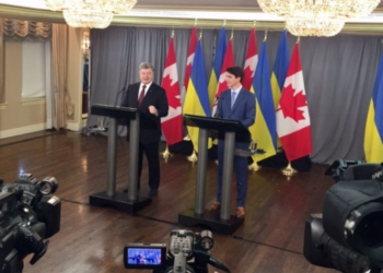 Порошенко и Трюдо договорились об открытии нового Генконсульства Украины в Канаде