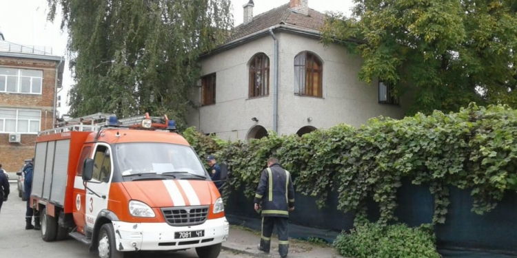 Во Львове горел частный детский сад