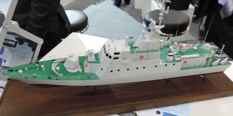 Николаевское ГП «Опытно-проектный центр кораблестроения» впервые представило новый проект малого противолодочного корабля. Но не для нас