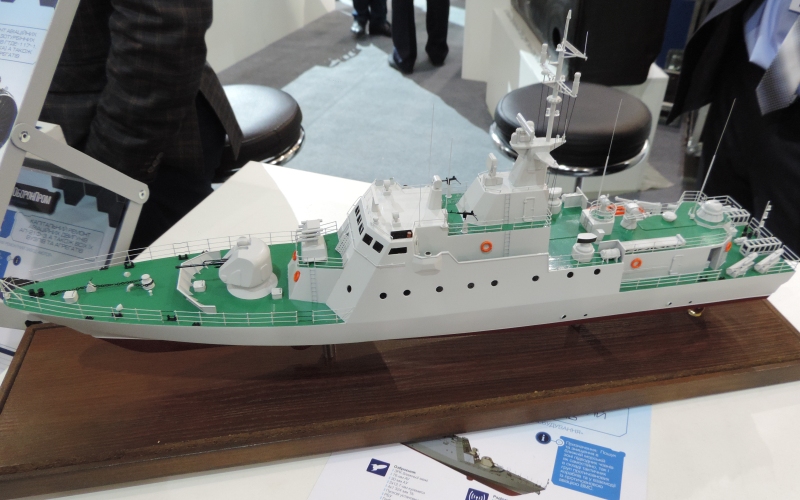 Николаевское ГП «Опытно-проектный центр кораблестроения» впервые представило новый проект малого противолодочного корабля. Но не для нас 1
