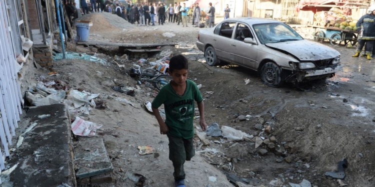 В Кабуле удалось предотвратить теракт – полиция ранила водителя, который сидел за рулем грузовика с 2,700 кг взрывчатки