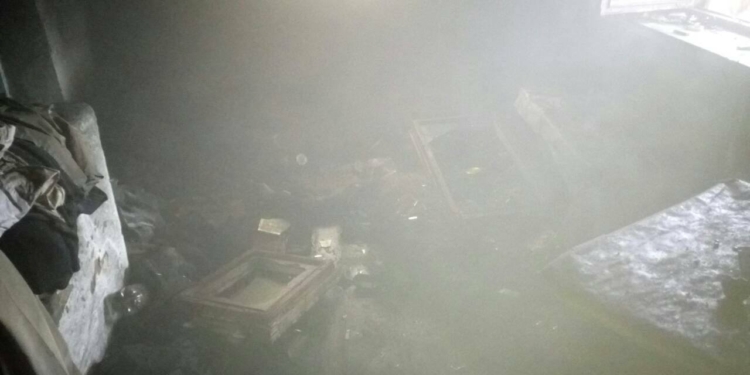 На Николаевщине на пожаре погиб пенсионер