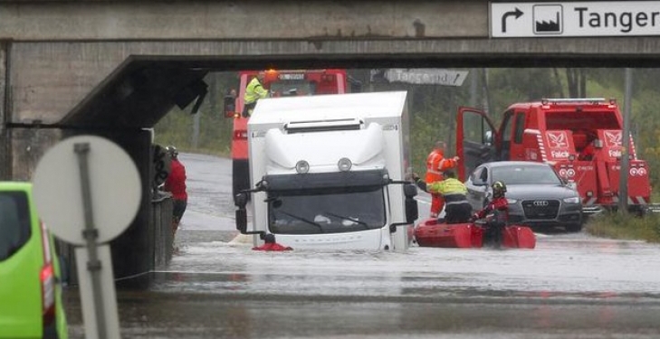 В Норвегии – самое мощное наводнение с 1890 года