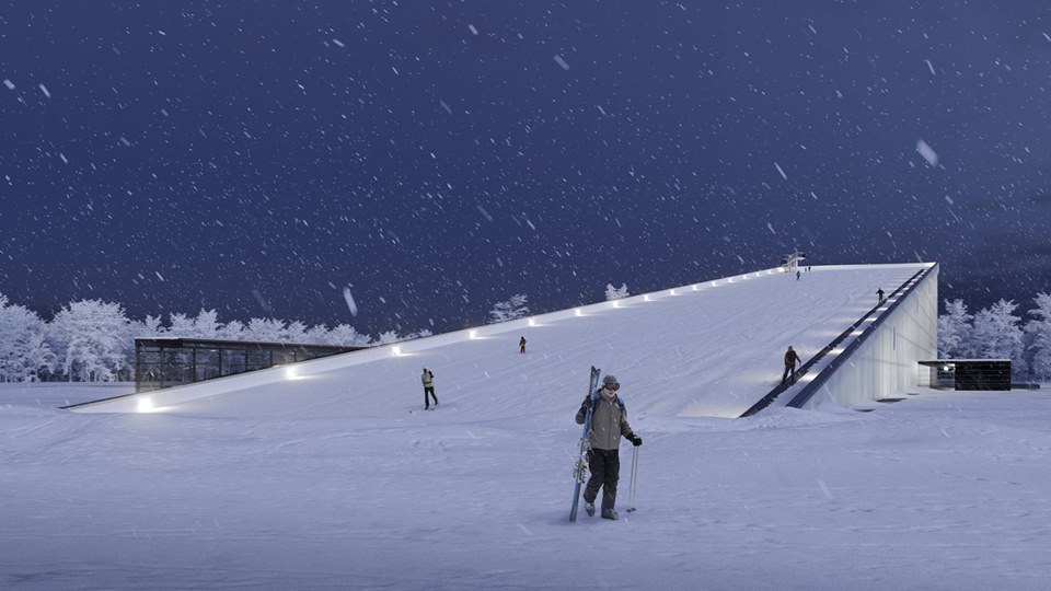 Во Львове построят уникальный спорткомплекс - с лыжной трассой на крыше 7
