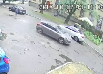 В Николаеве полиция разыскивает FORD FOCUS, который скрылся с места ДТП