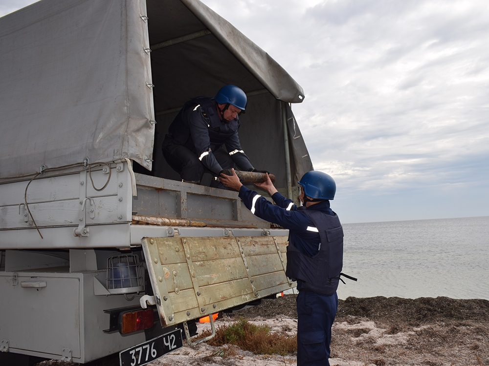 В Николаевской области завершен осенний этап работ по разминированию акватории Черного моря в районе Кинбурнской косы 5