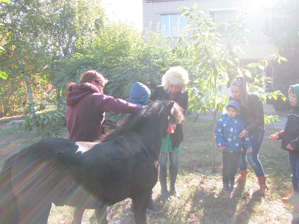 В Николаевском зоопарке продолжает проводить сеансы зоотерапии для детей с особыми потребностями 15