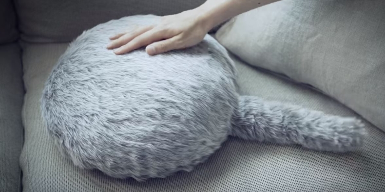 Любите кошек, но не можете себе позволить держать их дома? Японцы предлагают кота-робота