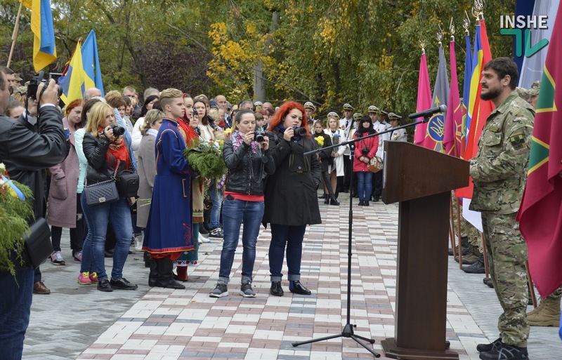 «Струны памяти»: в Николаеве открыли Мемориальный комплекс в честь погибших Героев АТО 13