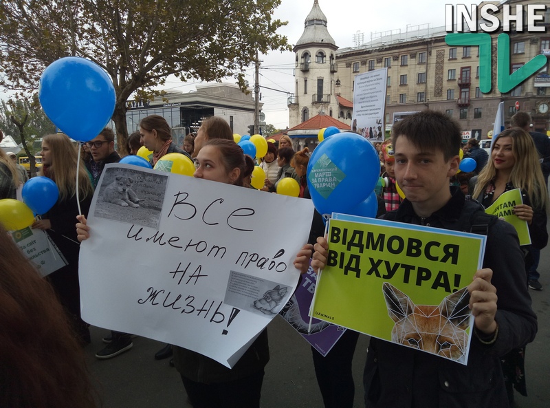 Николаевцы присоединились ко Всеукраинскому маршу за права животных, собрав подписи под Универсалом 2025 1