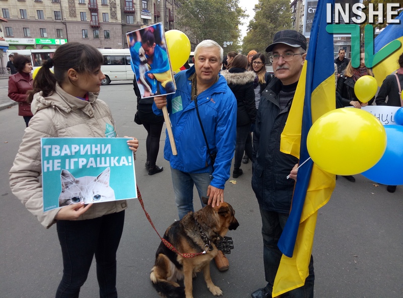 Николаевцы присоединились ко Всеукраинскому маршу за права животных, собрав подписи под Универсалом 2025 7