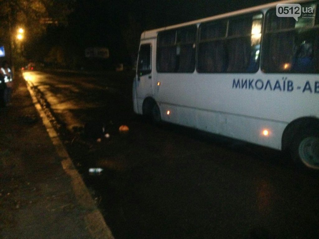 В Николаеве междугородний автобус насмерть сбил двух человек 1