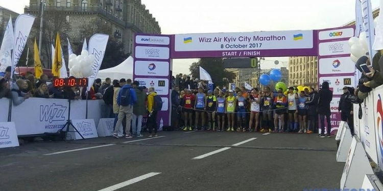 В Киеве во время международного марафона умер бегун