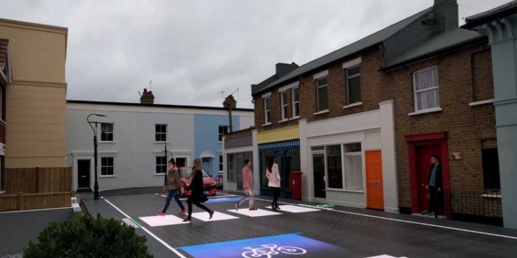 В Лондоне появились “умные” пешеходные переходы