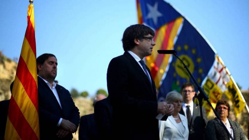 Беглый лидер Каталонии Пучдемон объявил об избирательной кампании из убежища в Бельгии 1