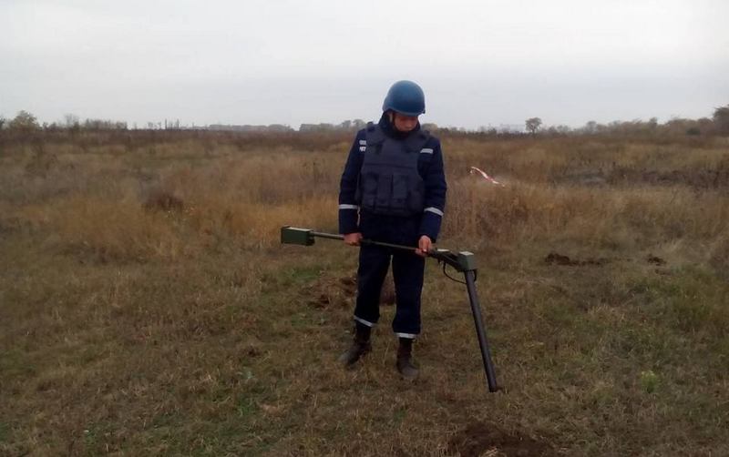 В окрестностях одного села на Николаевщине за три дня собрали 64 снаряда и мины 1