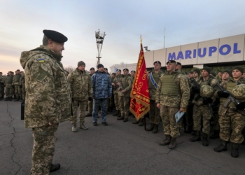 503-й батальон морской пехоты, сформированный на базе 36-й бригады морской пехоты, дислоцирующейся в Николаеве, получил Боевое знамя