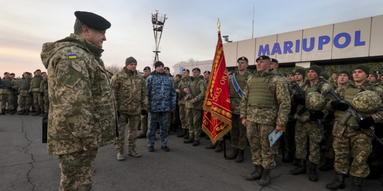 503-й батальон морской пехоты, сформированный на базе 36-й бригады морской пехоты, дислоцирующейся в Николаеве, получил Боевое знамя