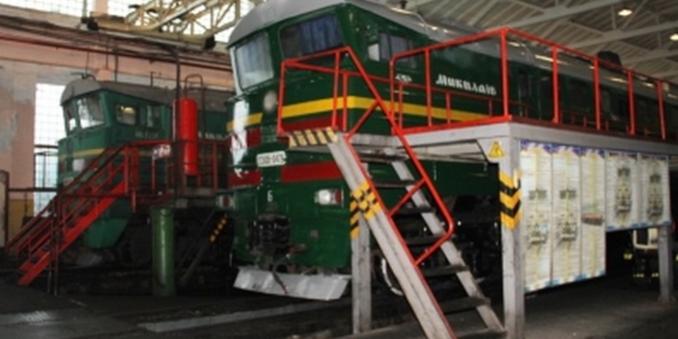 Директор Одесской железной дороги Вячеслав Еремин посетил локомотивное депо Николаев