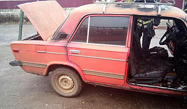 Вчера на Николаевщине дважды тушили пожары автомобилей