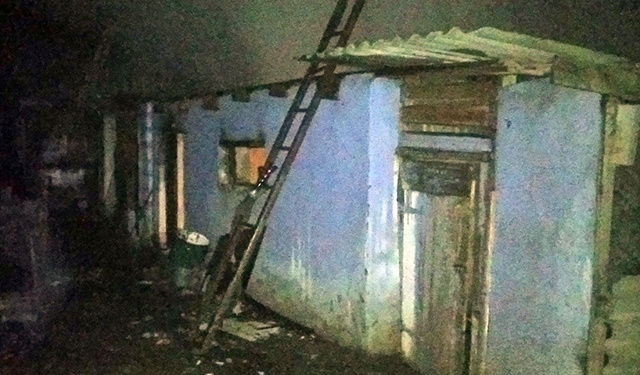 Короткое замыкание «подожгло» на Николаевщине хозпостройку с сеном