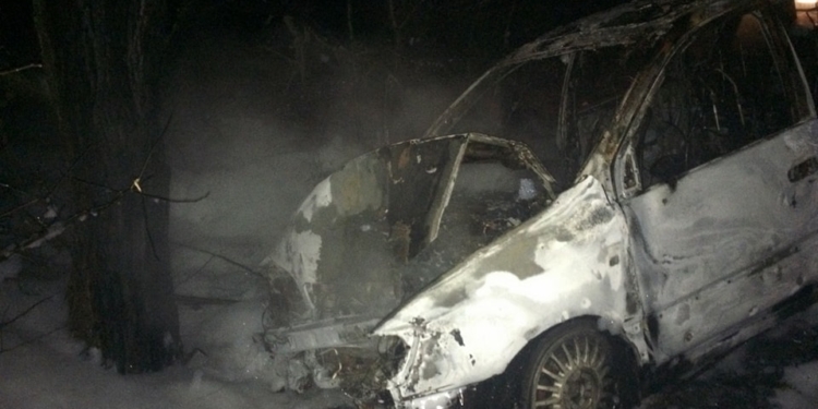 Совпадение? Третий день подряд спасателям Николаевщины приходится тушить горящие автомобили