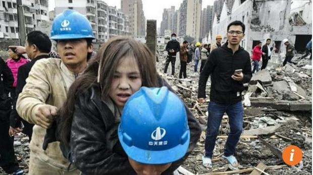 Непонятный взрыв в одном из городов Китая – есть погибшие и раненые