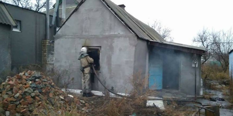 На Николаевщине на пожаре погиб бездомный