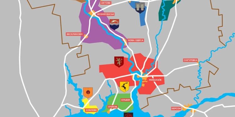 Николаевщину поделили на 9 туристических дестинаций