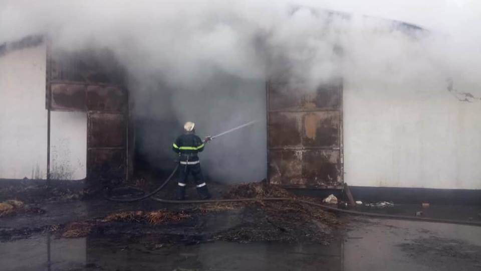 На Николаевщине горел склад фермерского хозяйства с соломой – огонь охватил 500 кв.м 3