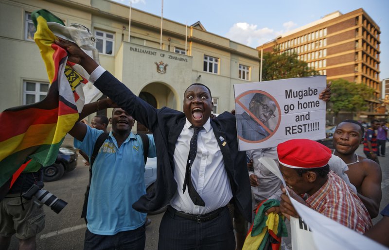 Президент Зимбабве подал в отставку - в столице страны началось народное веселье 21