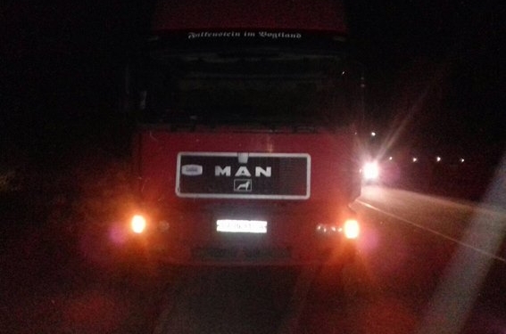 На Николавщине грузовик «МАN» сбил пешехода