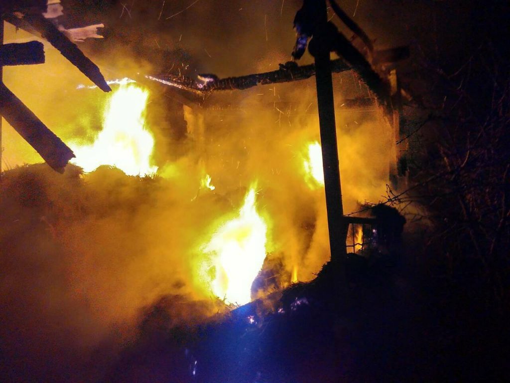 В Николаевской области огонь уничтожил 10 тонн соломы 5