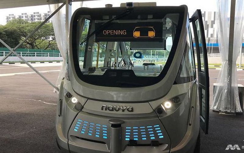 В Сингапуре через пять лет на рейсы выйдут беспилотные автобусы 1