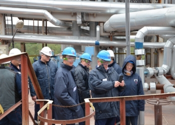 Представители Glencore, нового собственника НГЗ, сегодня посетили завод