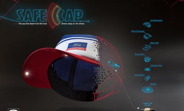 Кеппи end. В Ford разработали кепку, чтобы не уснуть за рулем