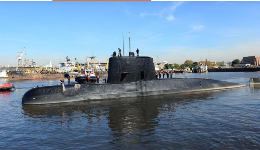 В Атлантике исчезла подводная лодка с 44 членами экипажа на борту 1