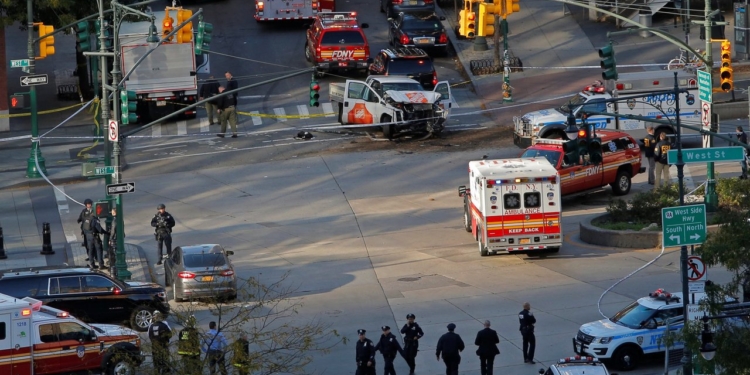 Теракт в Нью-Йорке: 8 погибших, 15 раненых