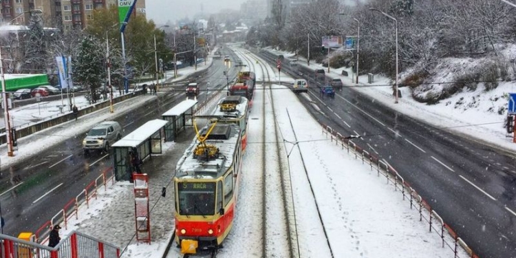 В Словакии объявили чрезвычайное положение из-за метели
