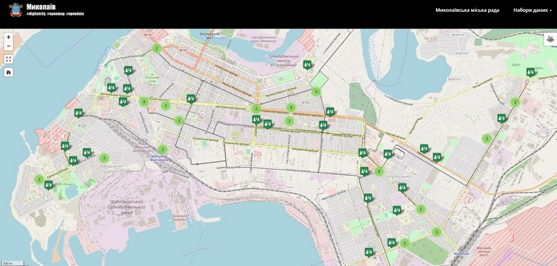 Официальные места торговли новогодними елками и украшениями в Николаеве нанесли на интерактивную карту 1