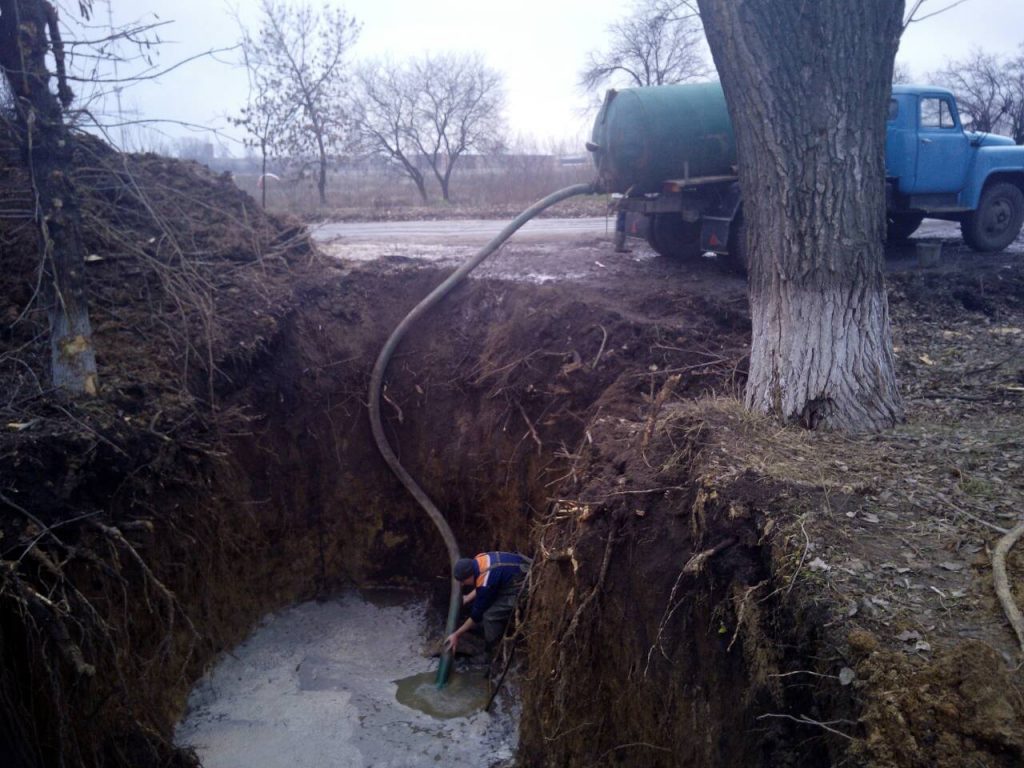 В Первомайске – авария на водоводе: город частично остался без воды 2