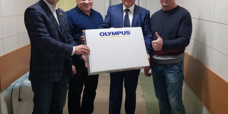 БСМП г.Николаева получила бронхофиброскоп нового поколения, аналогов которому нет в области